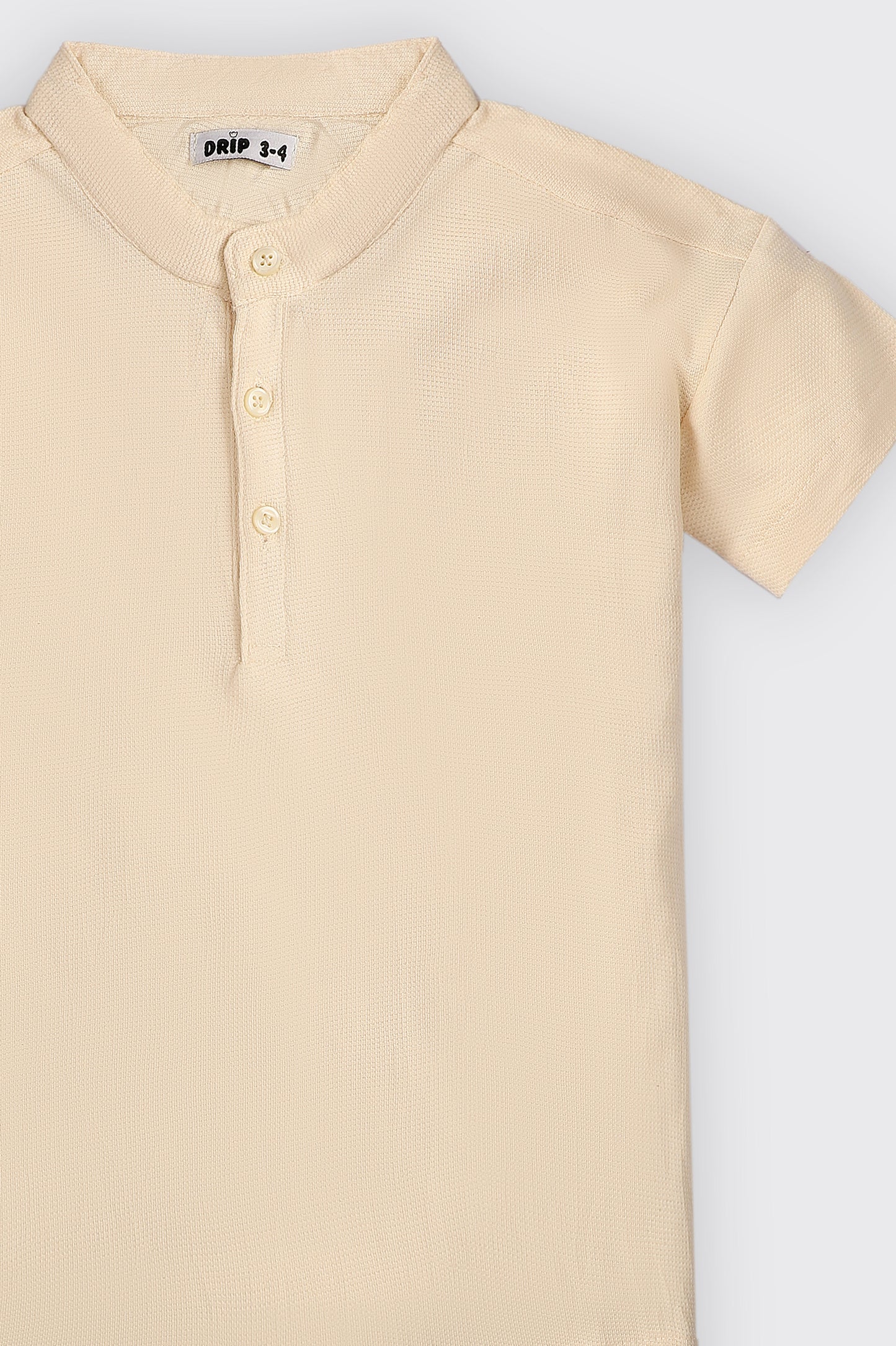 Boys Woven Ban Collar kurta