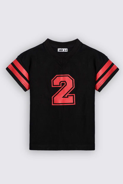 Girls Varsity Number tee