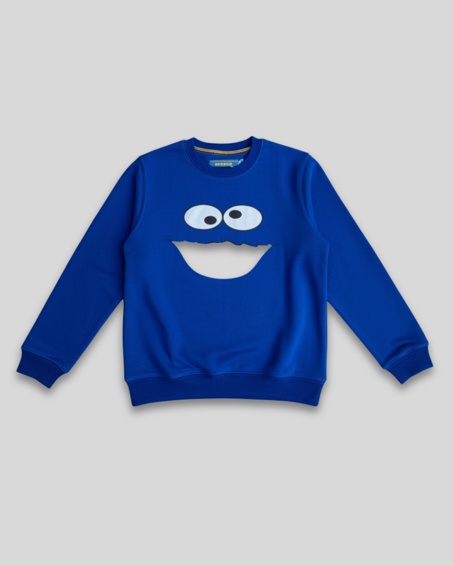 Cookie Monster Face Fleece Sweatshirt