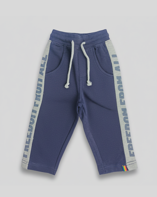 Classic Grey/Blue Fleece Freedom Trouser