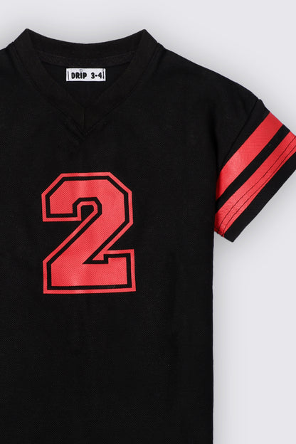 Girls Varsity Number tee