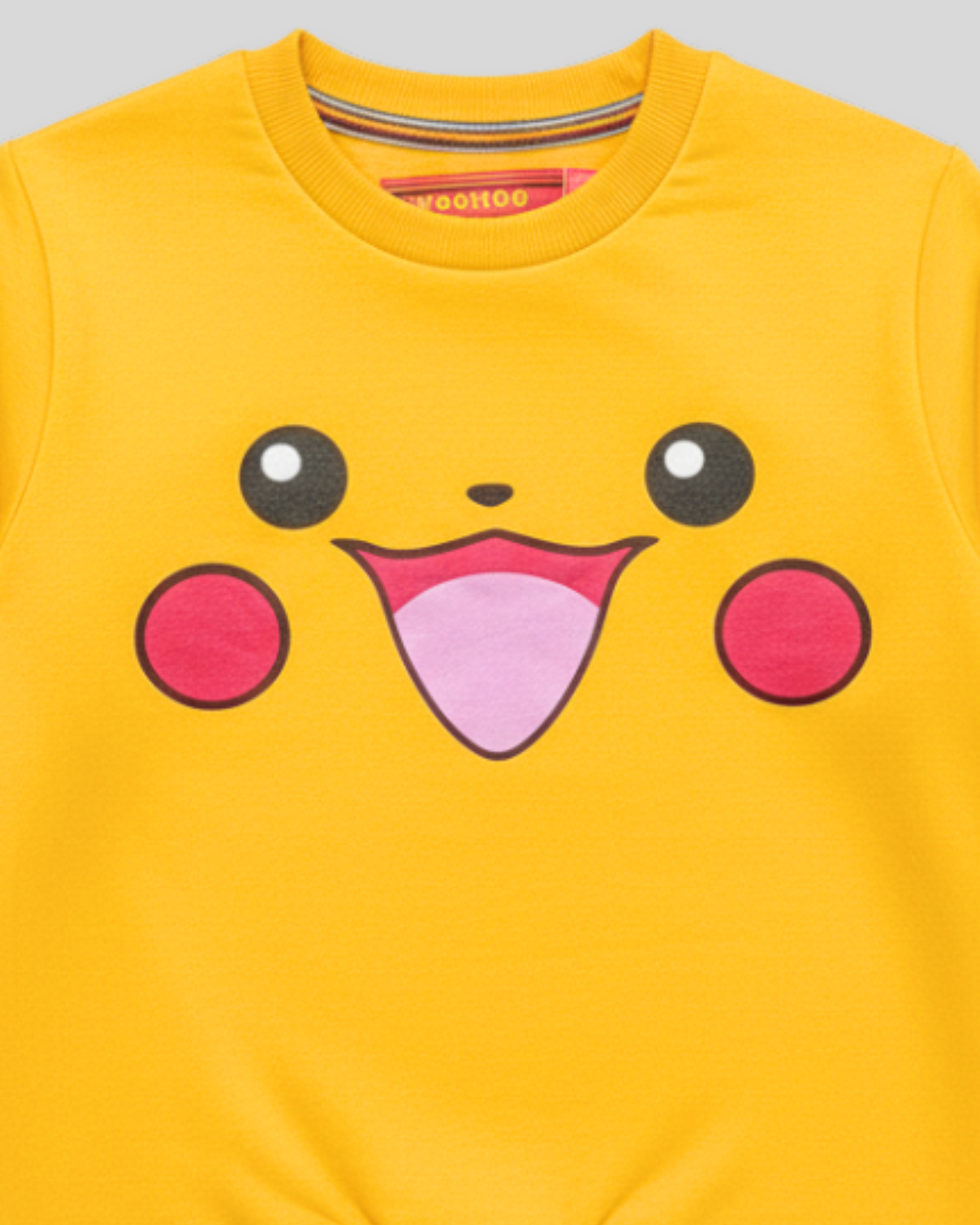 Pokémon Pikachu Face Fleece Sweatshirt