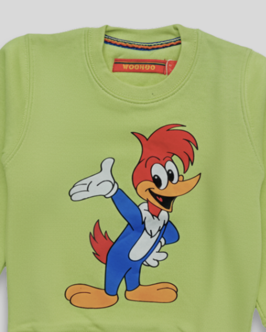 Woody WoodPecker Cotton Terry Sweatshirt
