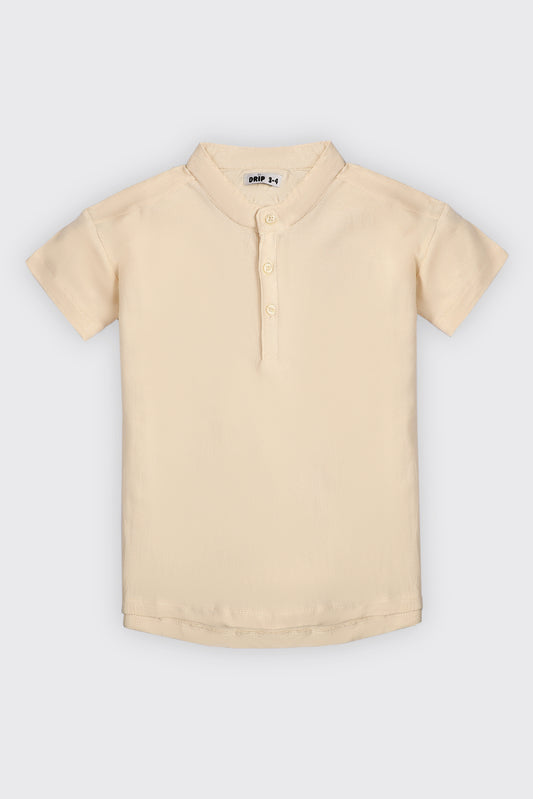 Boys Woven Ban Collar kurta