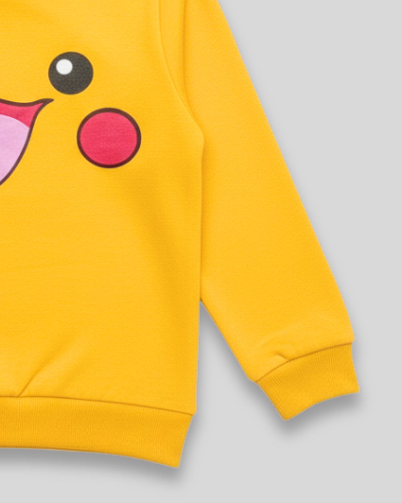 Pokémon Pikachu Face Fleece Sweatshirt