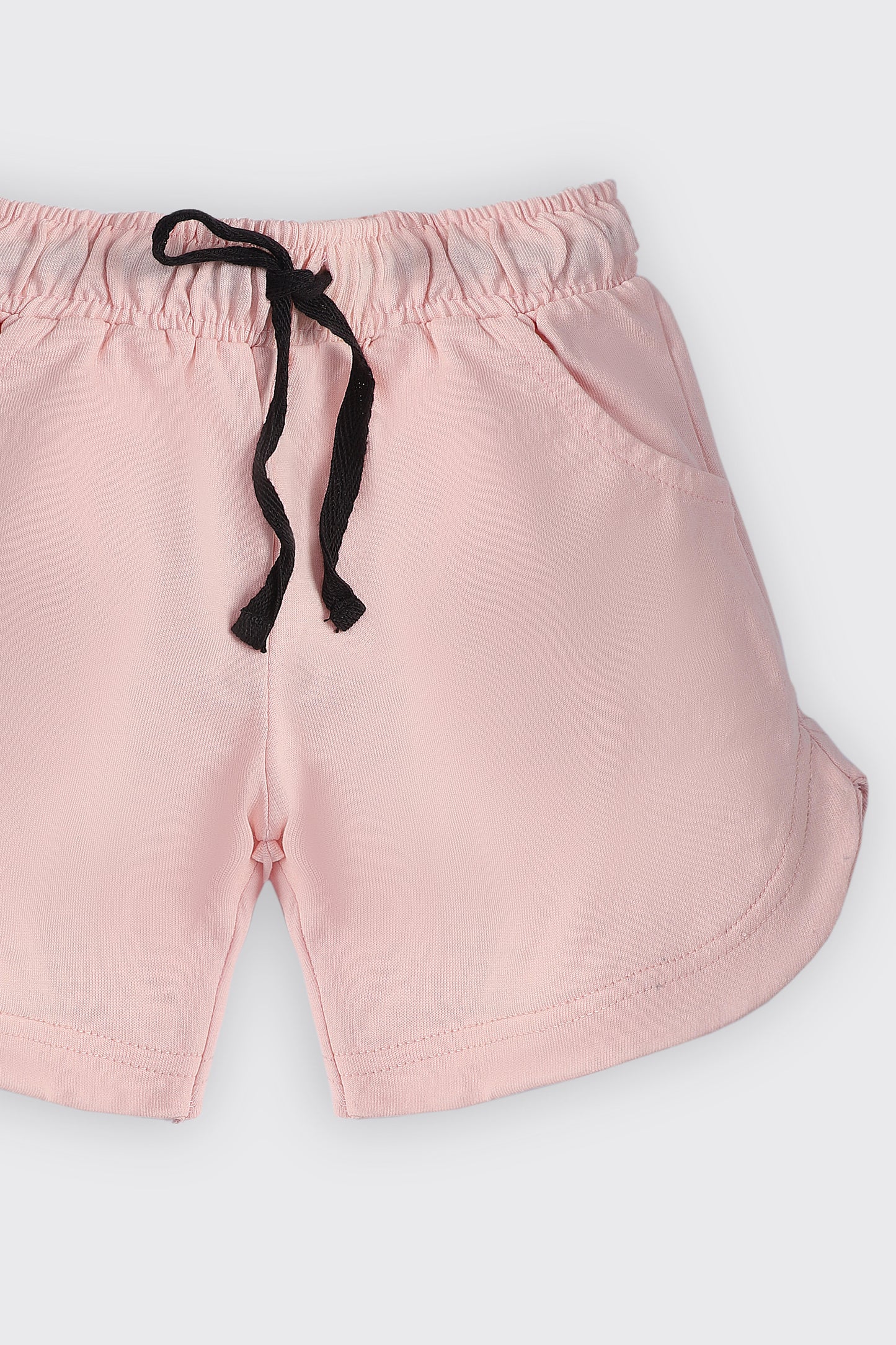 Girls Varsity pink Bermuda shorts