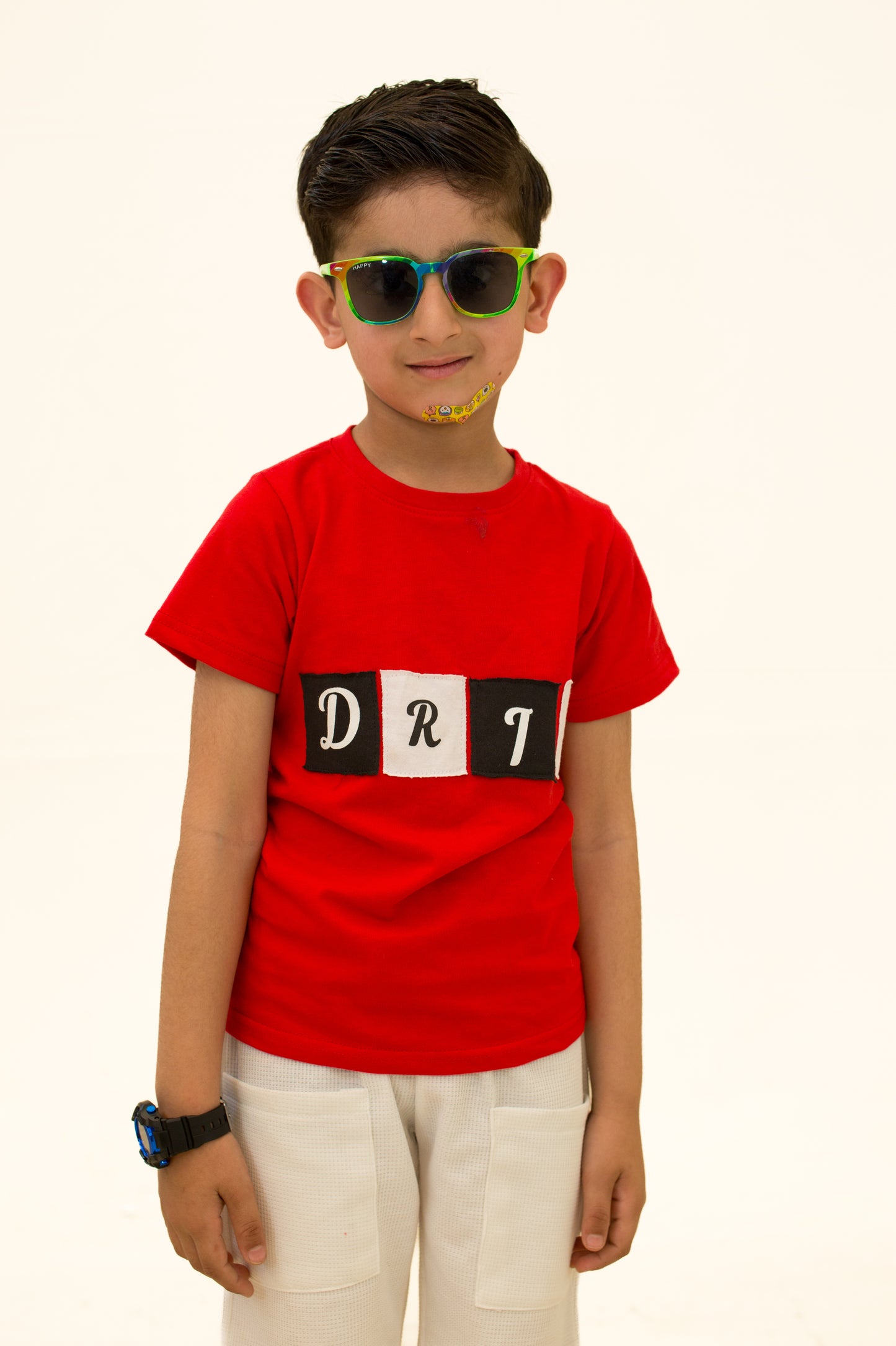 Cut & Sew Drip T shirt