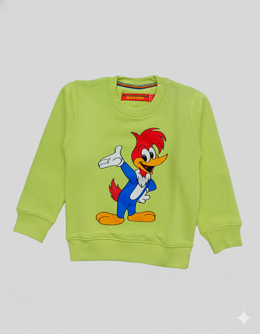 Woody WoodPecker Cotton Terry Sweatshirt