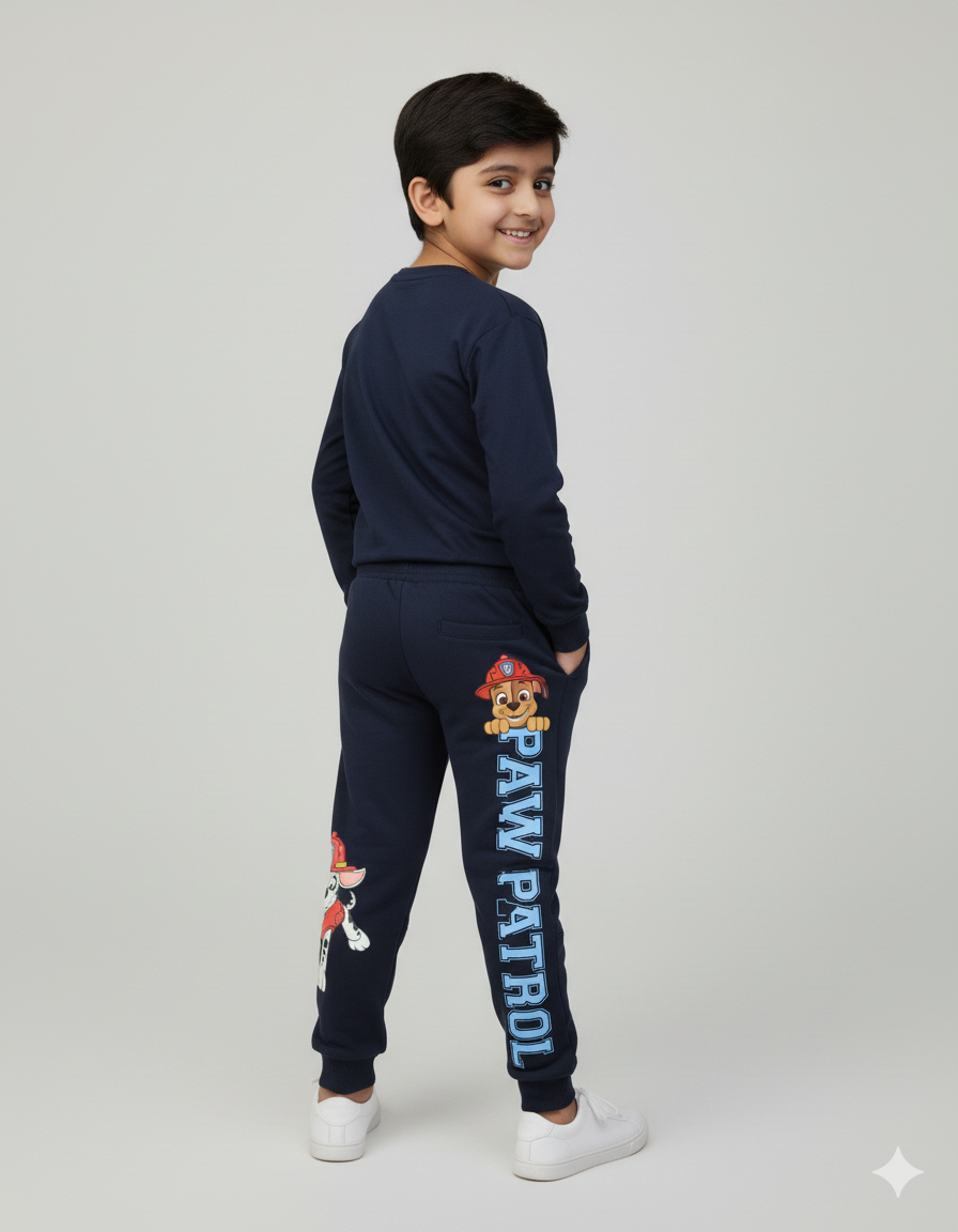 Boys Paw Patrol Cotton Fleece Trouser
