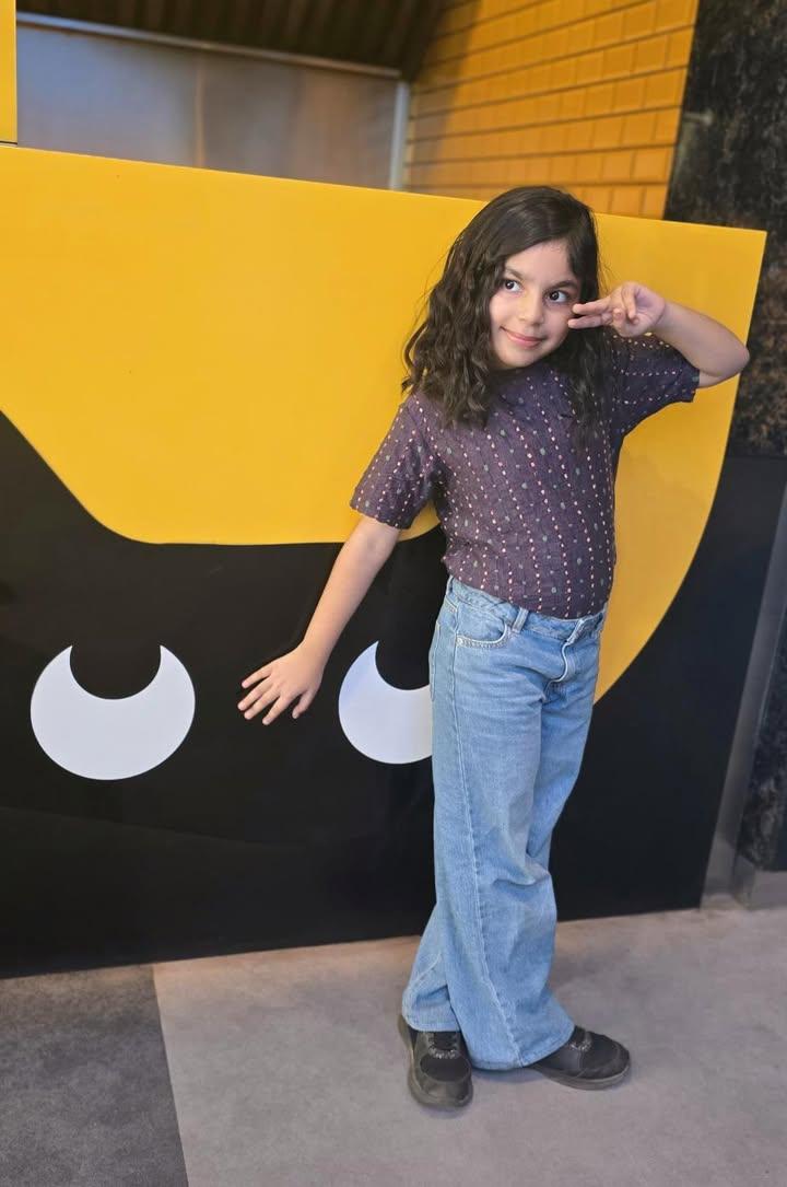 Girls Drop needle Knitted tee