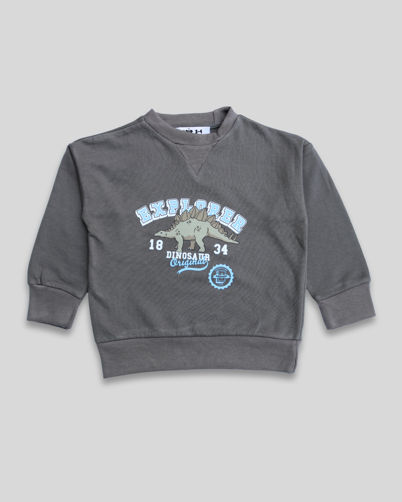 Explorer Brown Fleece Sweatshirt