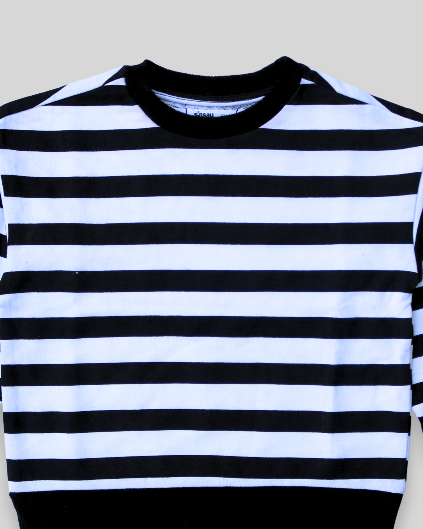 Boys Classic Stripe Terry Sweatshirt