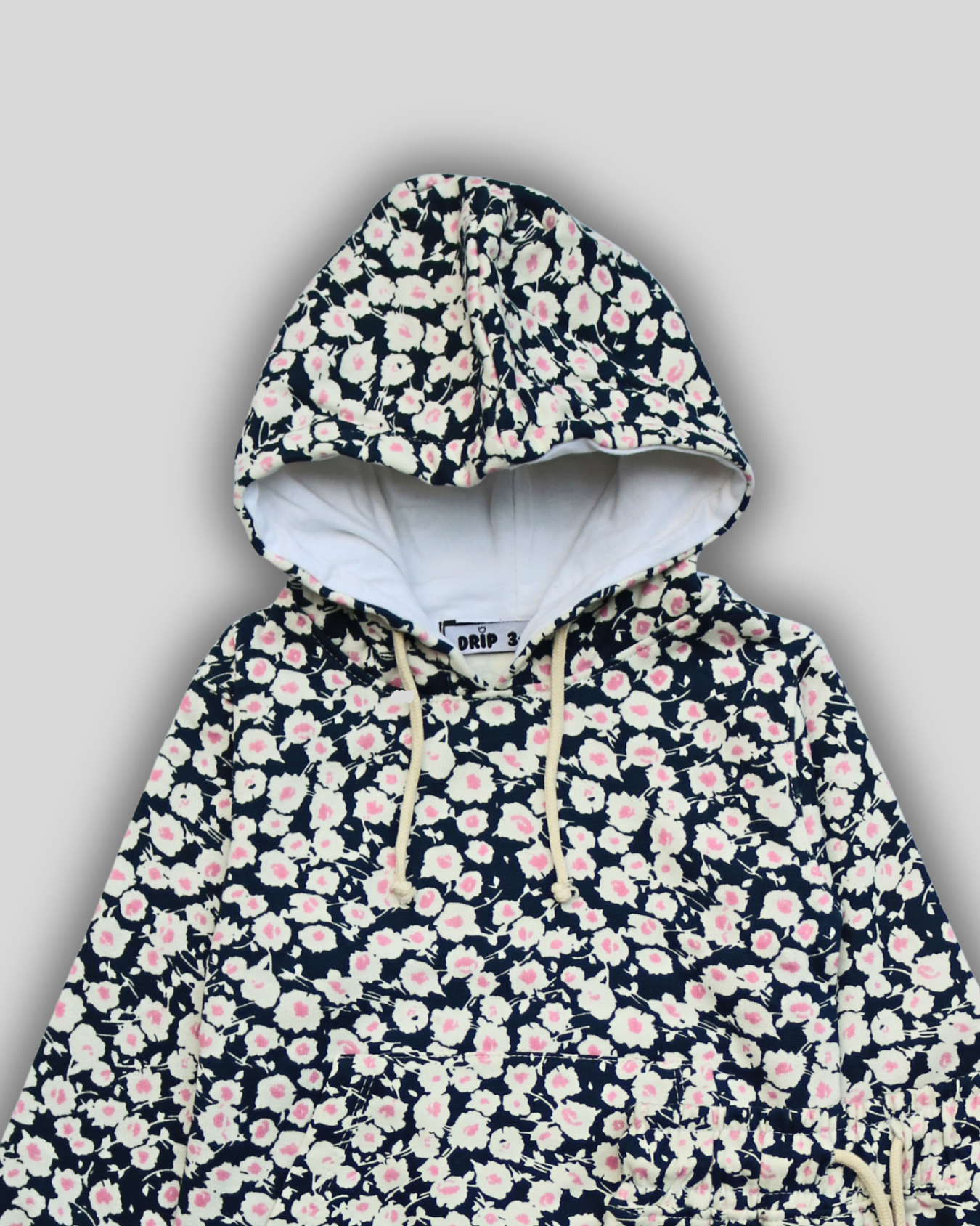 Girls Floral Cotton Fleece Co-ord Set