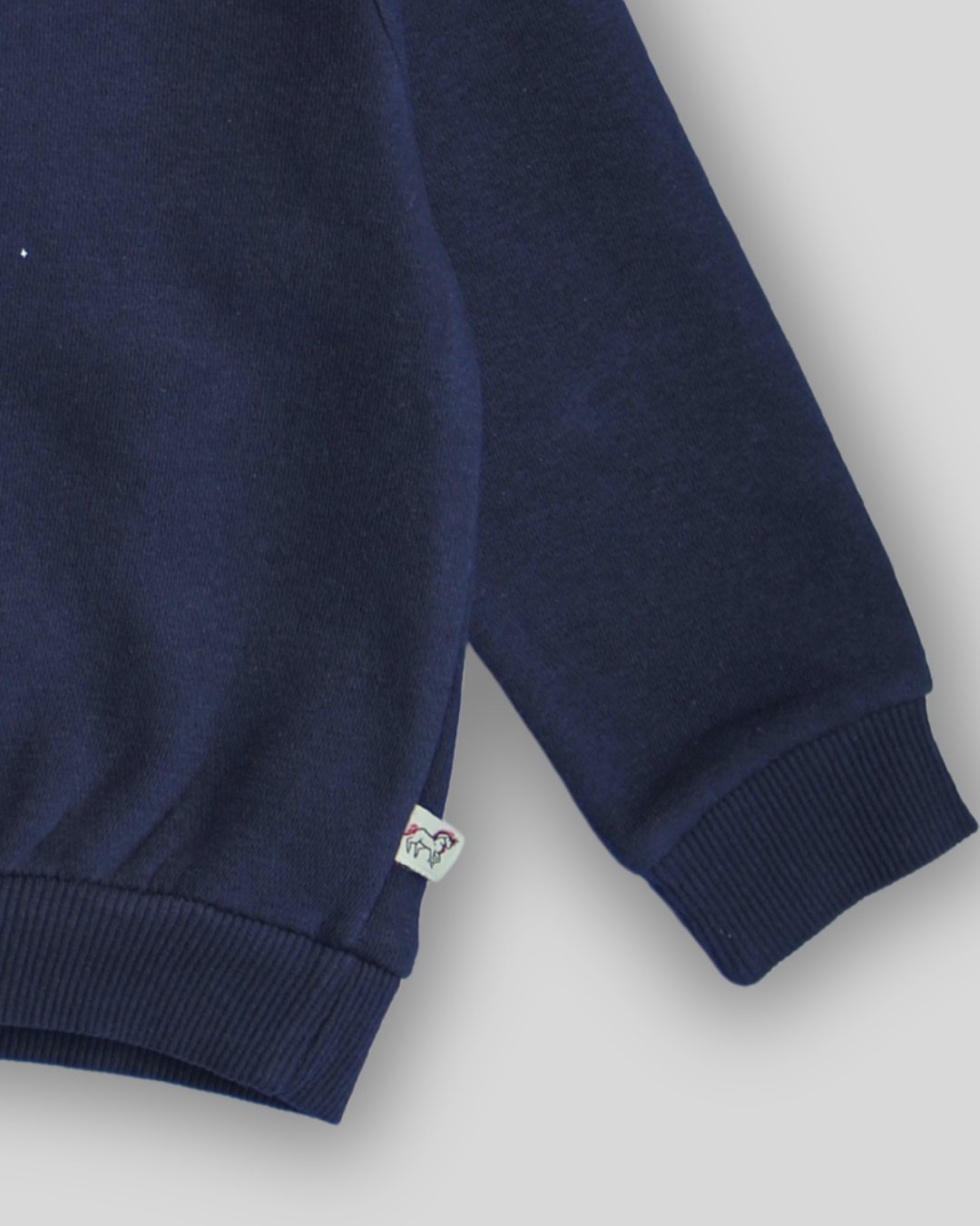 Girls Magical Unicorn Print Fleece Sweatshirt